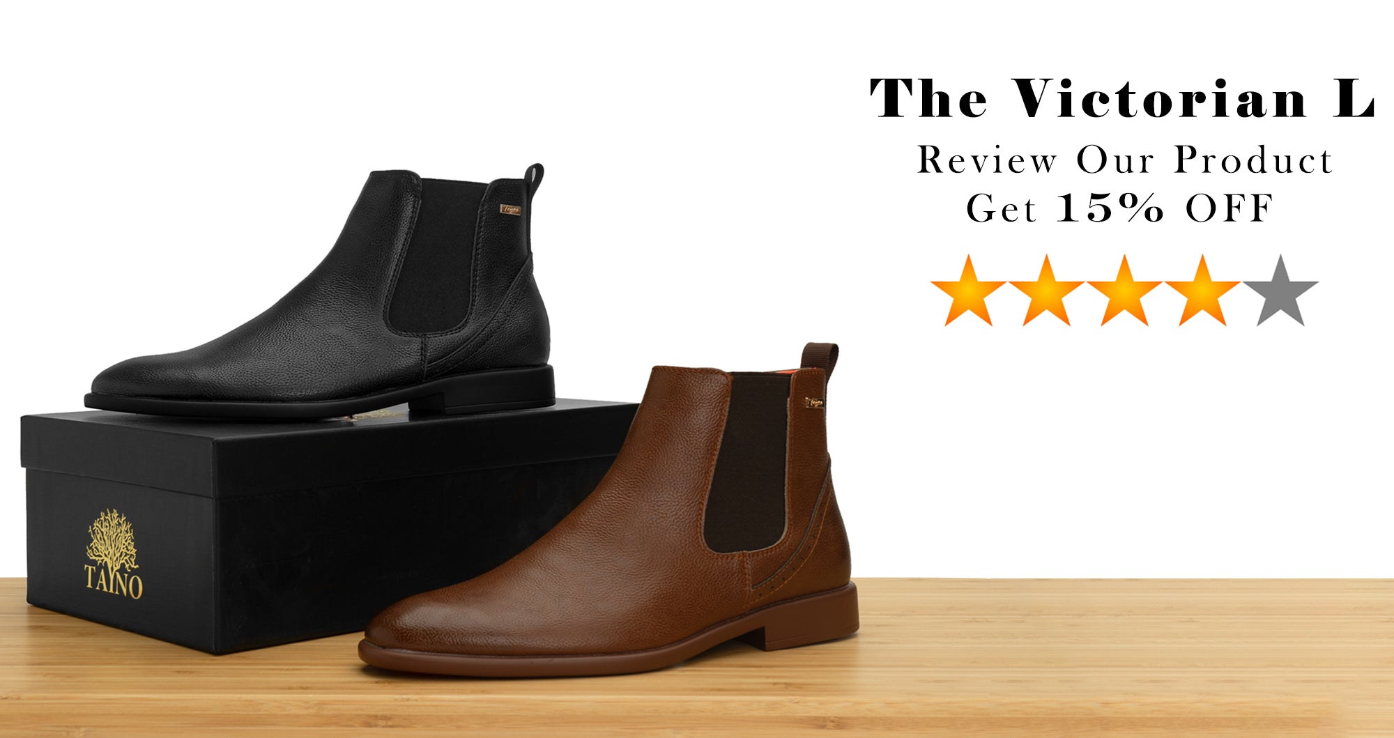 The Victorian L Leather Chelsea Boot